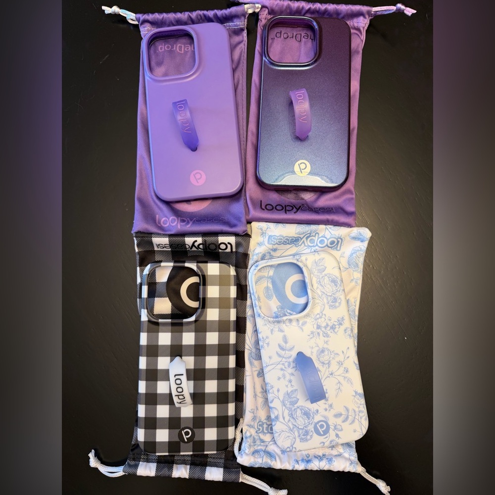 Bundle of 4 Loopy Case iPhone 14 Pro 6.1”